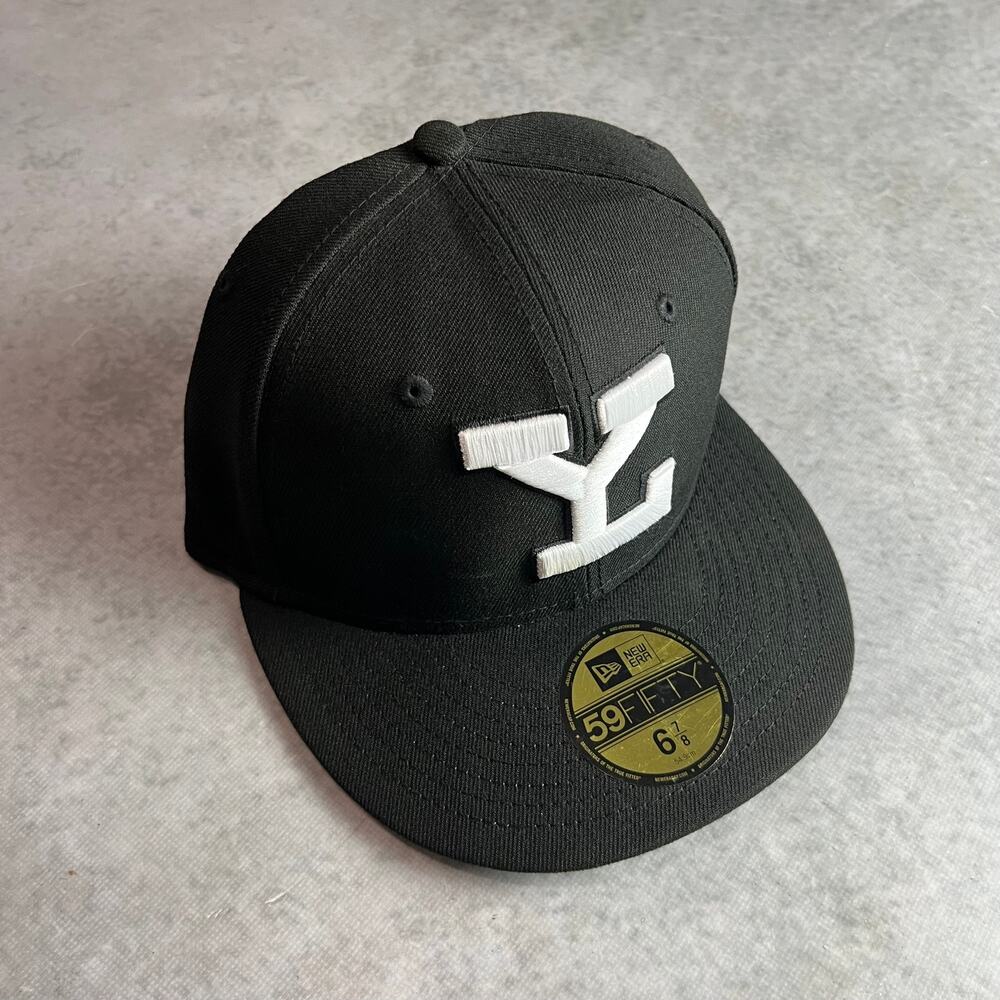 Leones De Yucatán Black Gray UV Men's Fitted Size 6 7/8 Liga Mexicana Beisbol